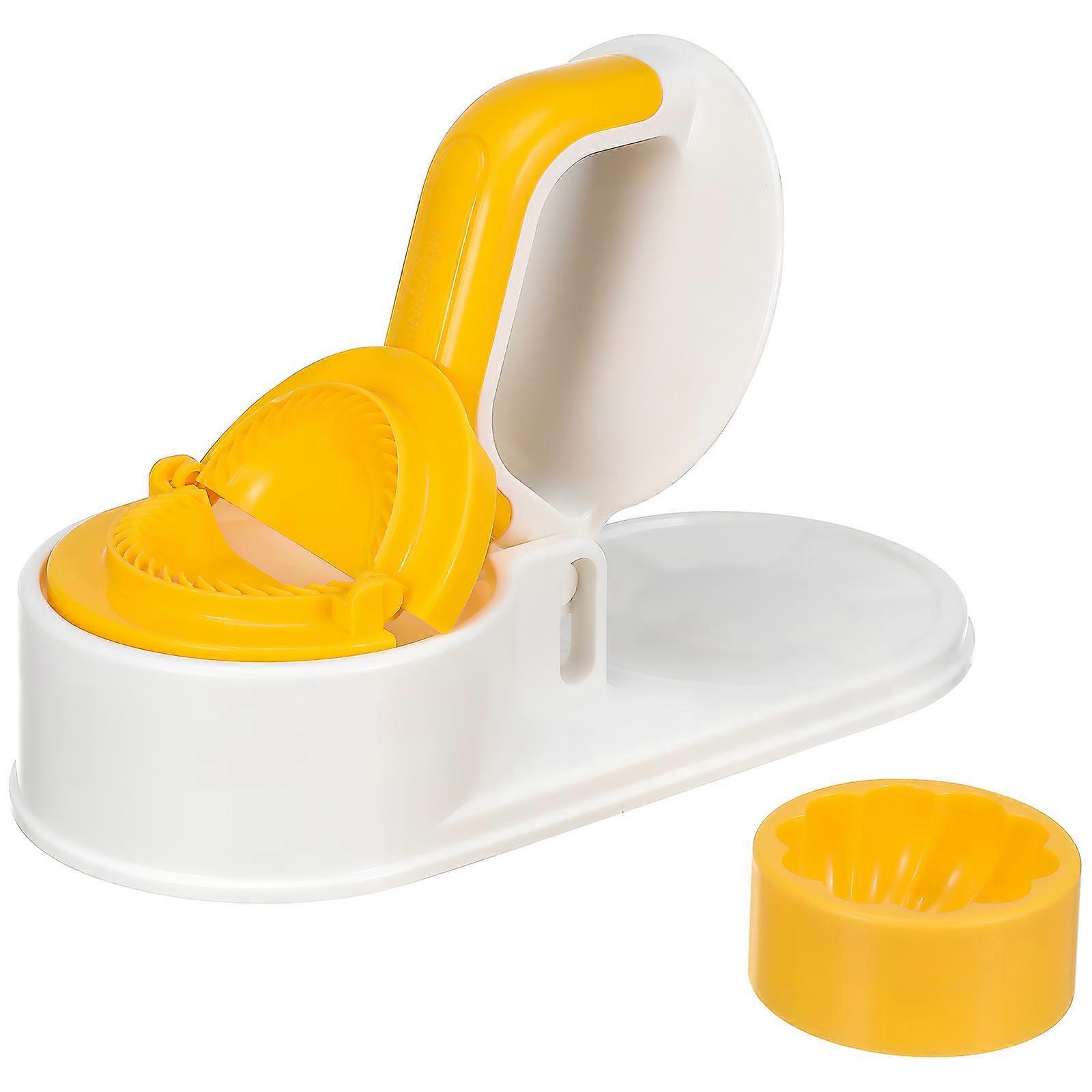 Manual Dumpling Wrapper Maker Compact Dough Press Tool for Quick and Easy Dumpling, Wonton & Bun Preparation Lightweight Kitchen Essential for