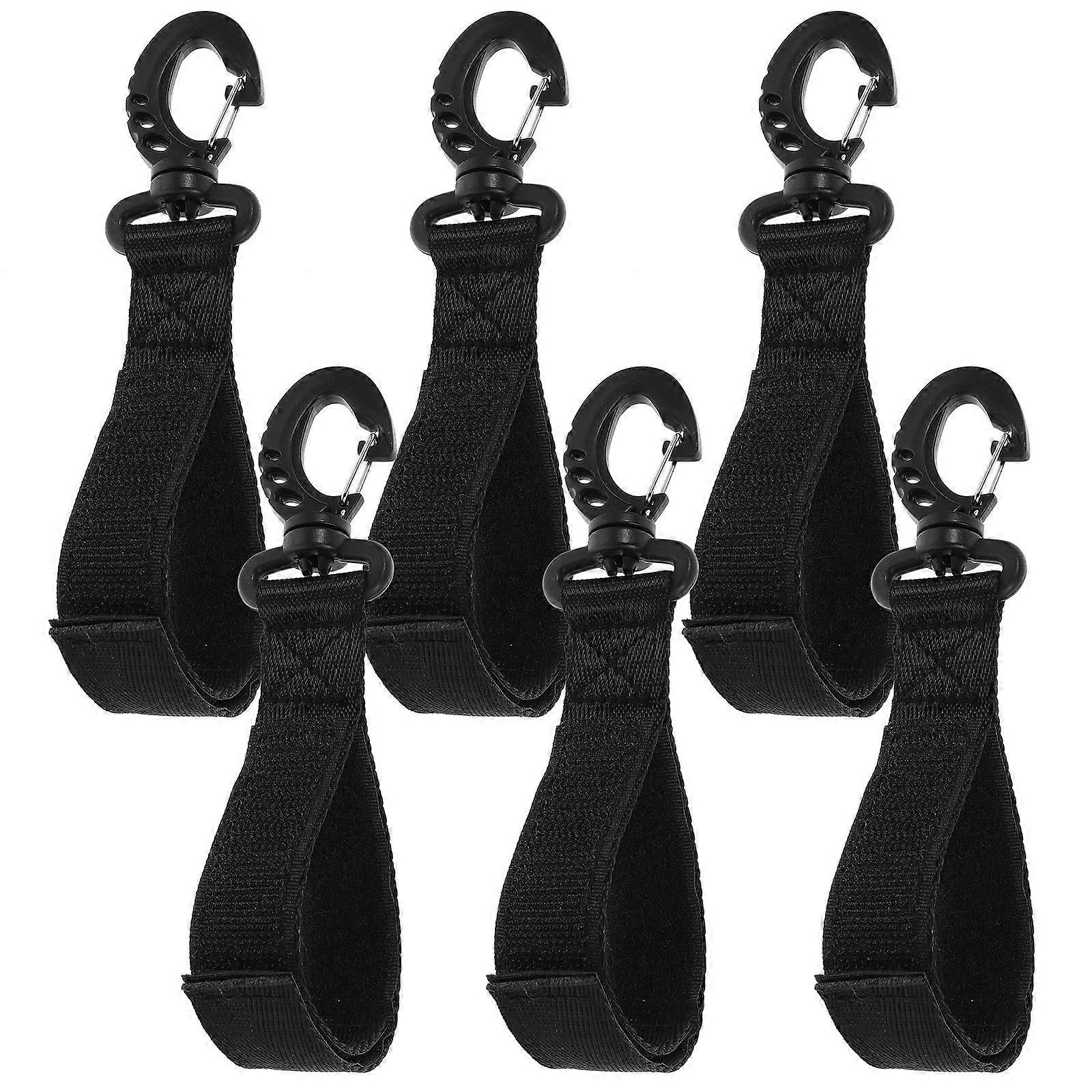 6Pcs Dock Mooring Line Hook Boat Hook Marine Elastic Hook Hook Dock Hook
