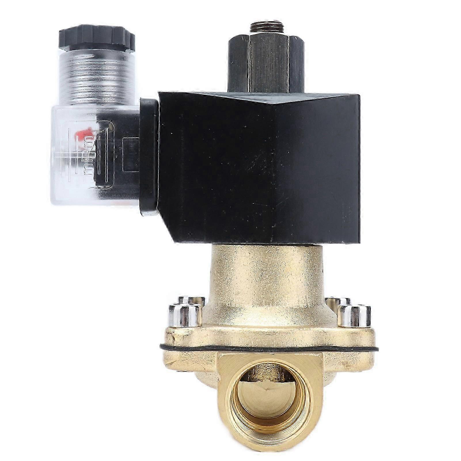 Solenoid Valve 2 Way Normally Open Brass Diaphragm Type Tools for Automation Equipment 2W?15KAC110V