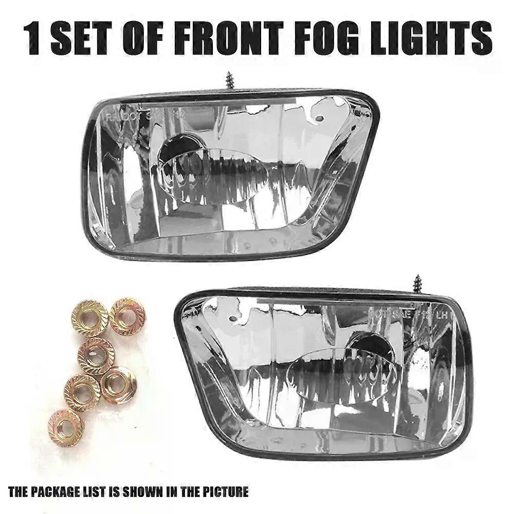 unique Front Bumper Fog Lamp Upgrade FOR CHEVROLET TRAILBLAZER 2002 2003 2004 2005 2006-2009 Version Additional Foglight Set