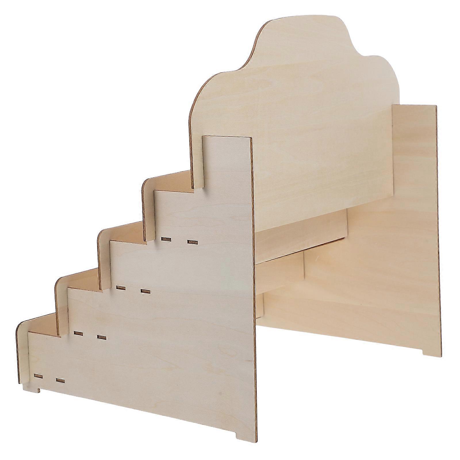 Holder Display Stand Greeting Card Rack For Office Use Minimalist Style 12.58X11.79X10.38IN 1Pcs