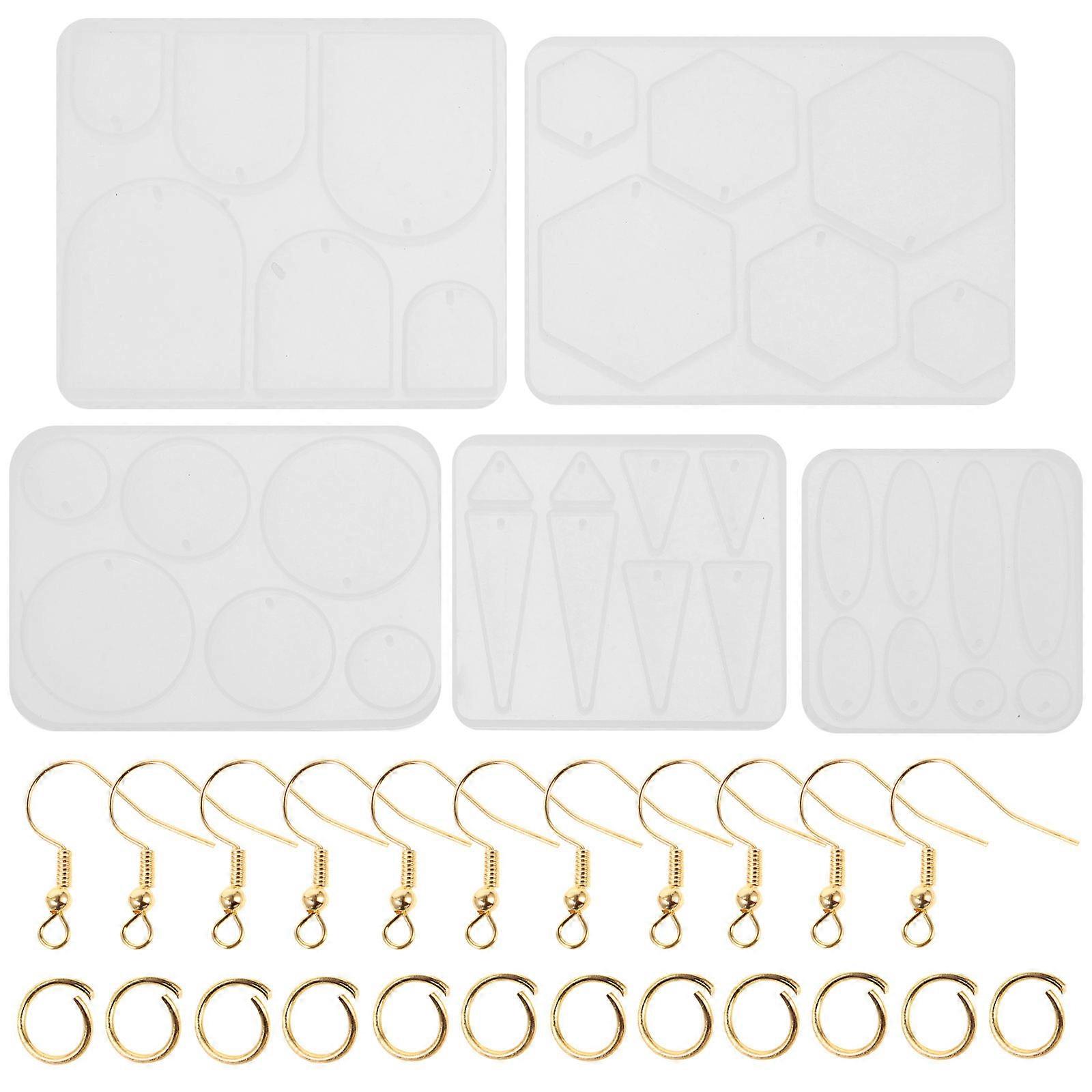 Pendant DIY Mold Earring Making Mold Assorted Color For Beginners And Craft Enthusiasts Craft Making 1 Set