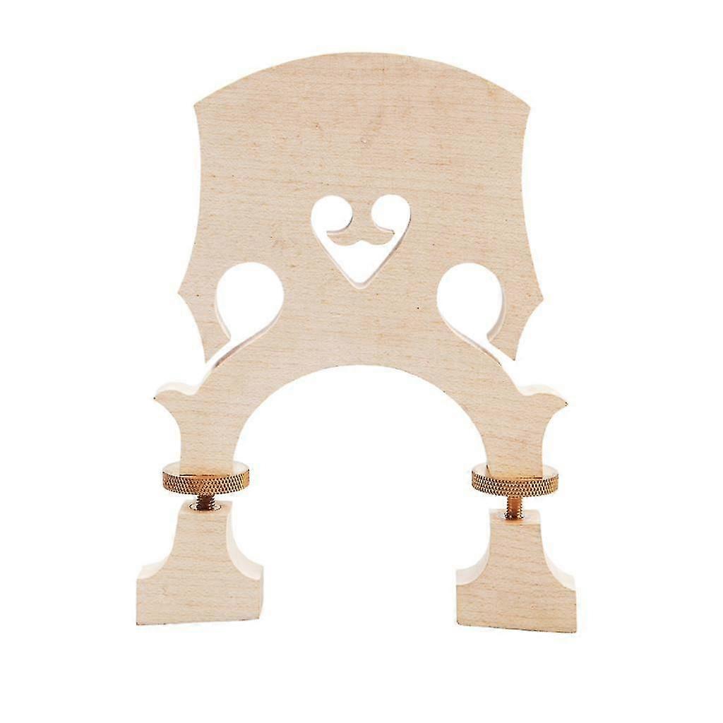 Adjustable 3/4 Maple Double Bass Bridge