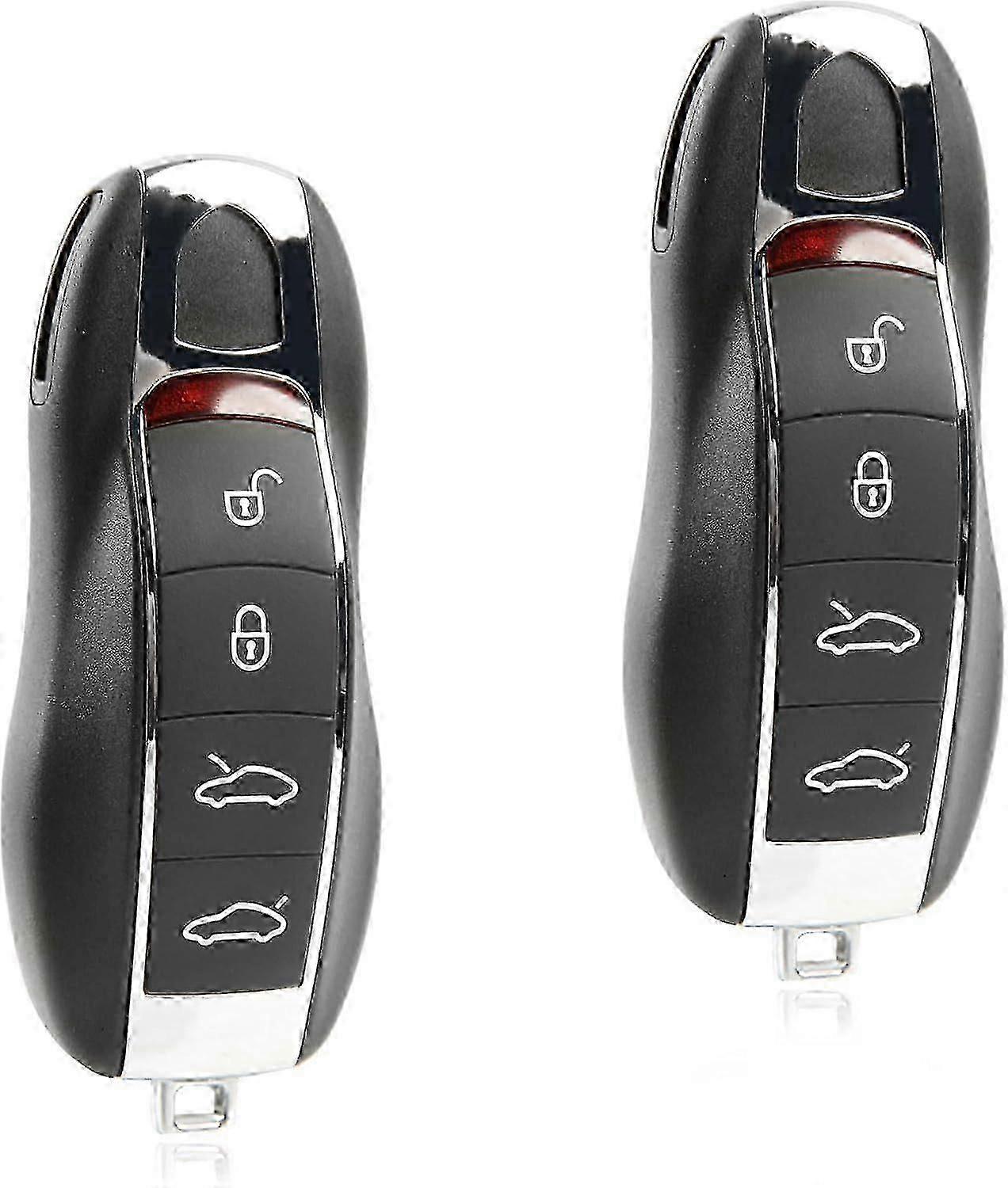 High quality   2X Keyless Entry Remote Car Key Fob 4-Button Replacement