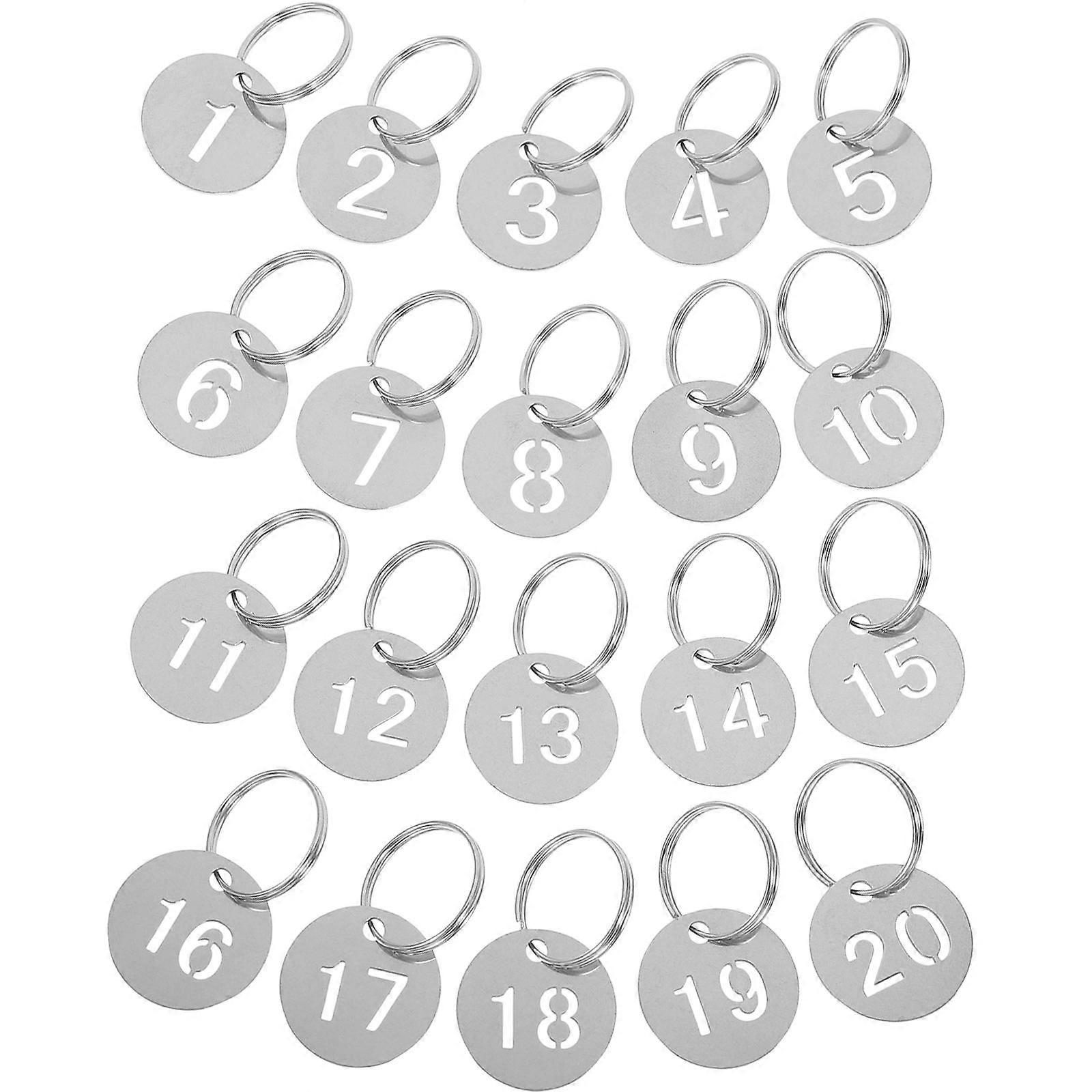 Small Hanging Tags Key Identification Tags Travel Keys Luggage 20Set