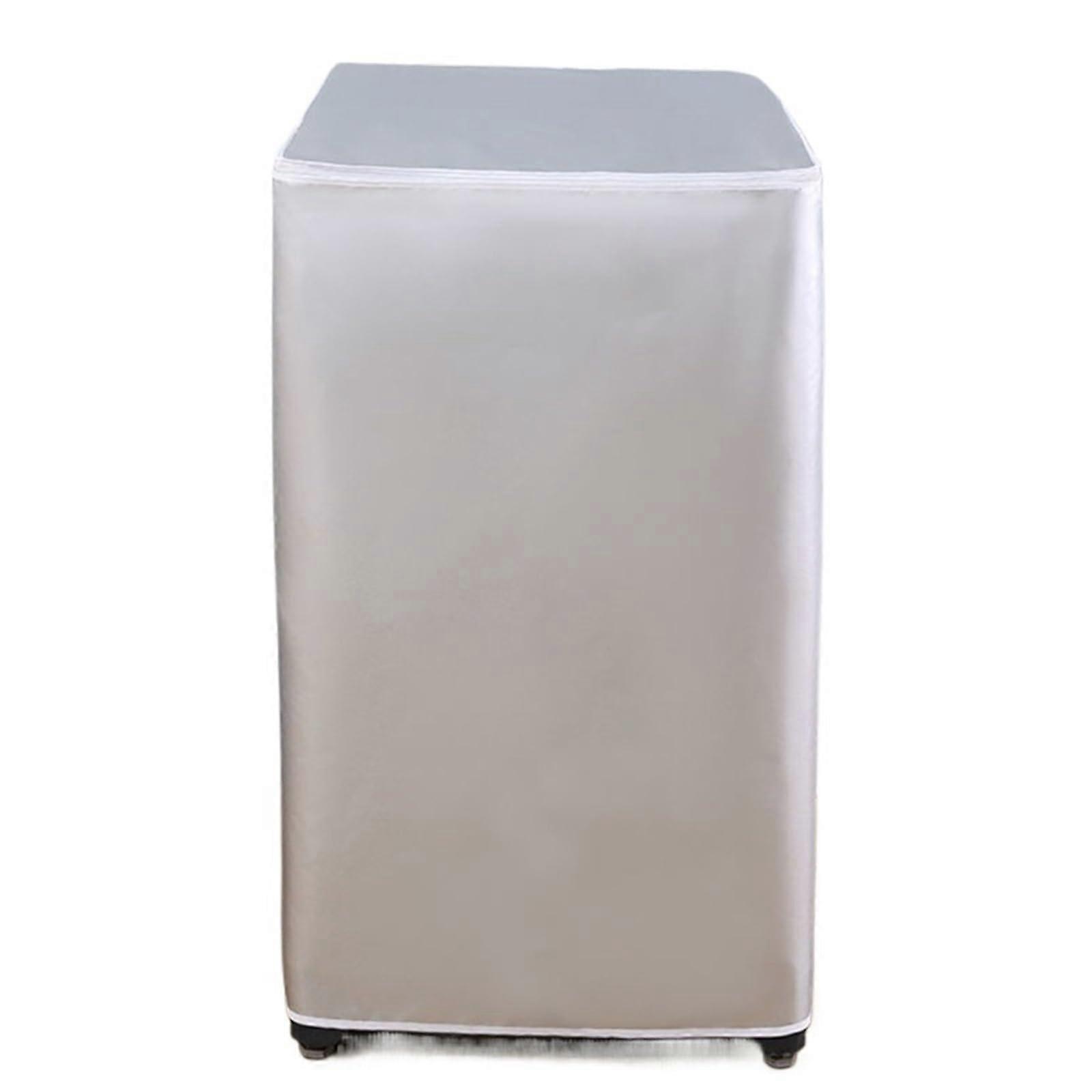 Washing Machine Covers, Waterproof Pack of 2, Thicker Fabric Zip Design for 53 x 55 x 86 cm Machines, Indoor Outdoor Use