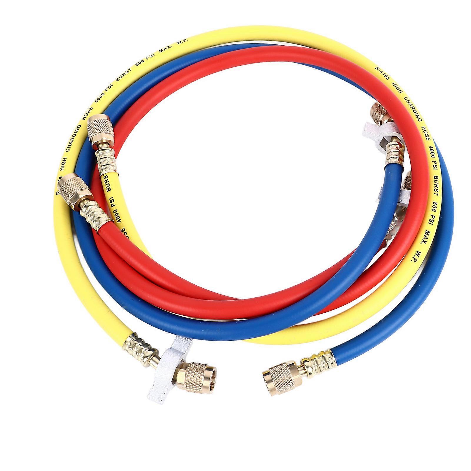 Pcs 0.9m AC Refrigerant Charging Hose with Universal Explosion Proof Joint