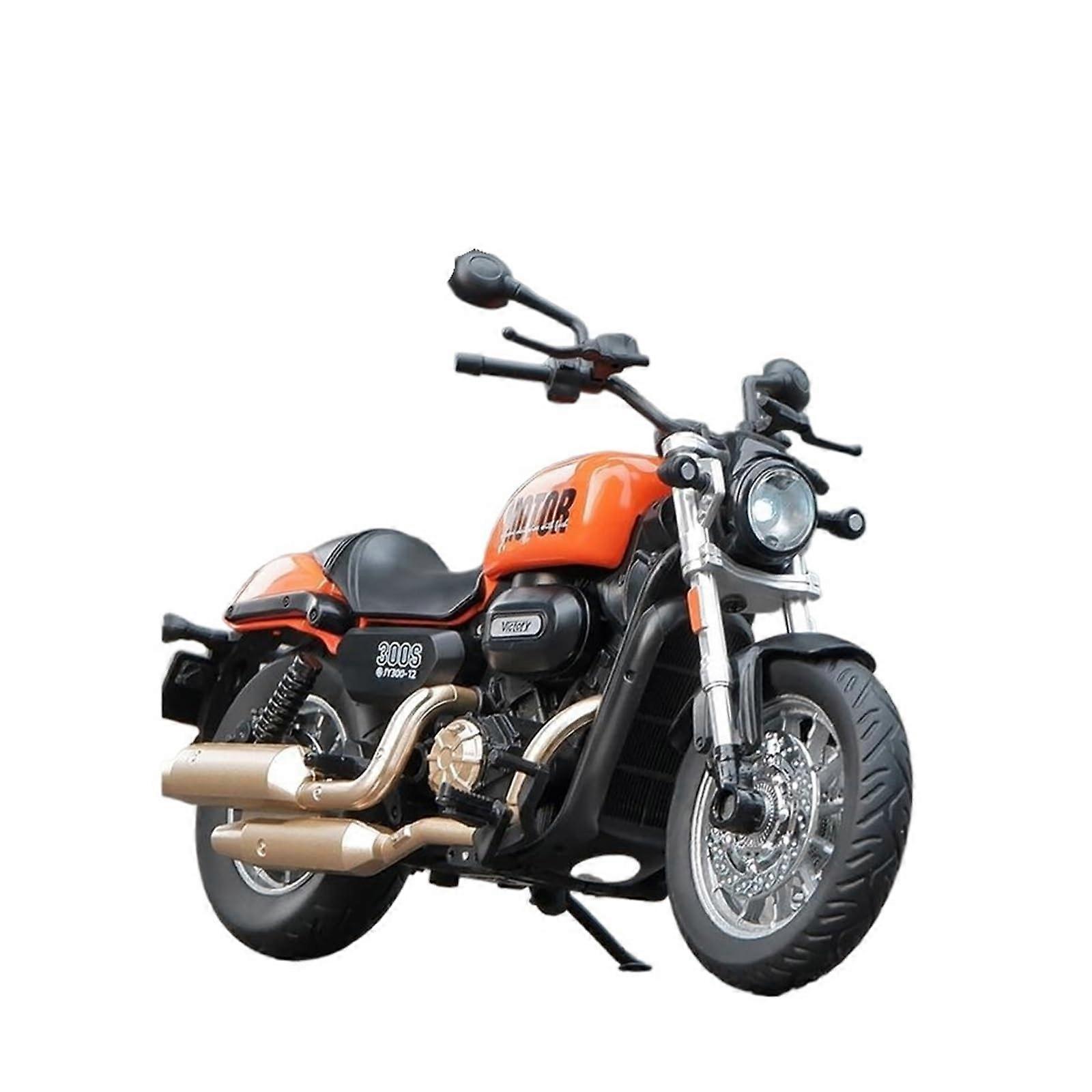 Miniature Motor Vehicle Models 1:12 For Flash 300 Realistic Motorcycle Model Toy Simulation Motorcycle Collection Series DieCast Replica