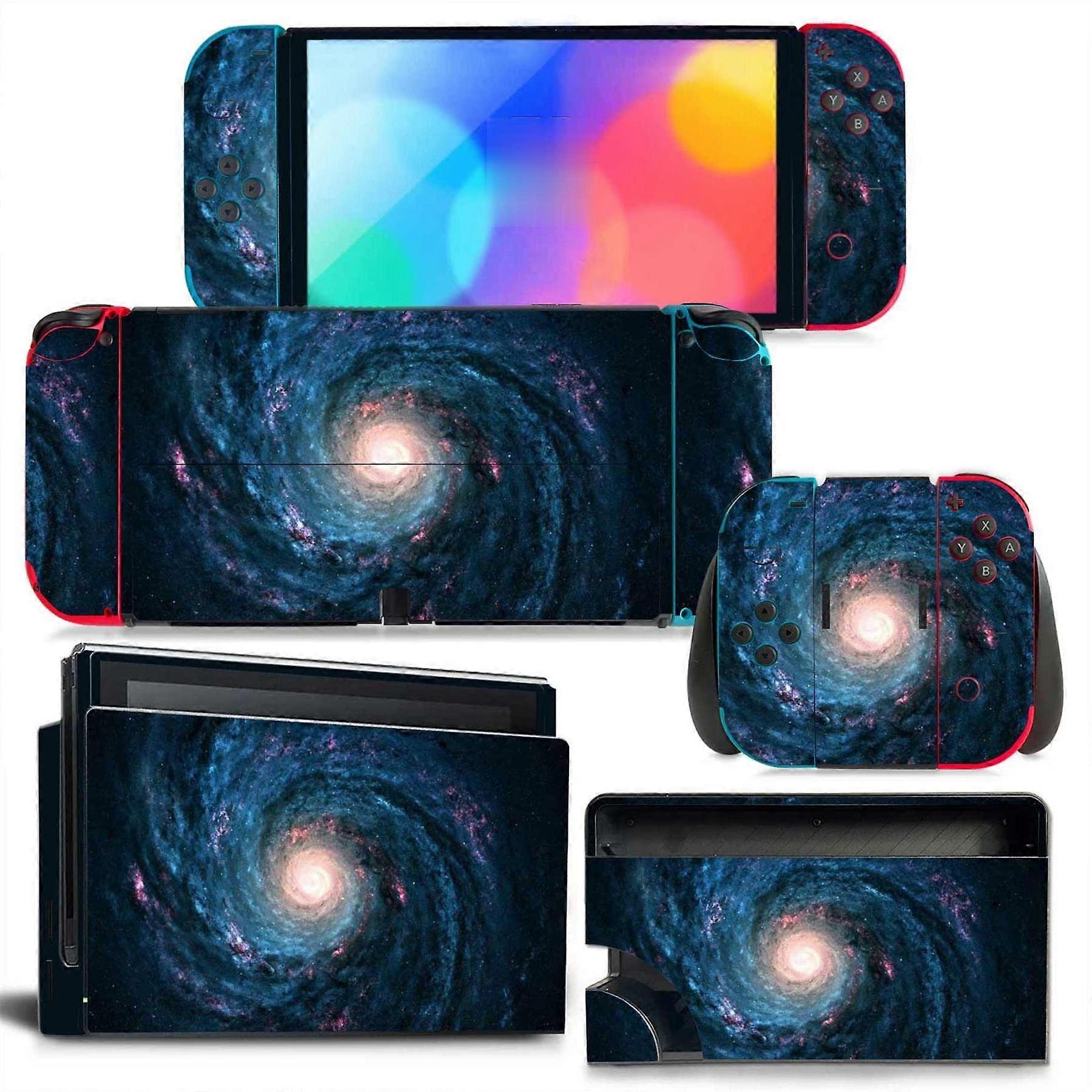 Vinyl Skin Sticker Wrap Cover for Switch OLED Console Dock and Joy-Con Controller