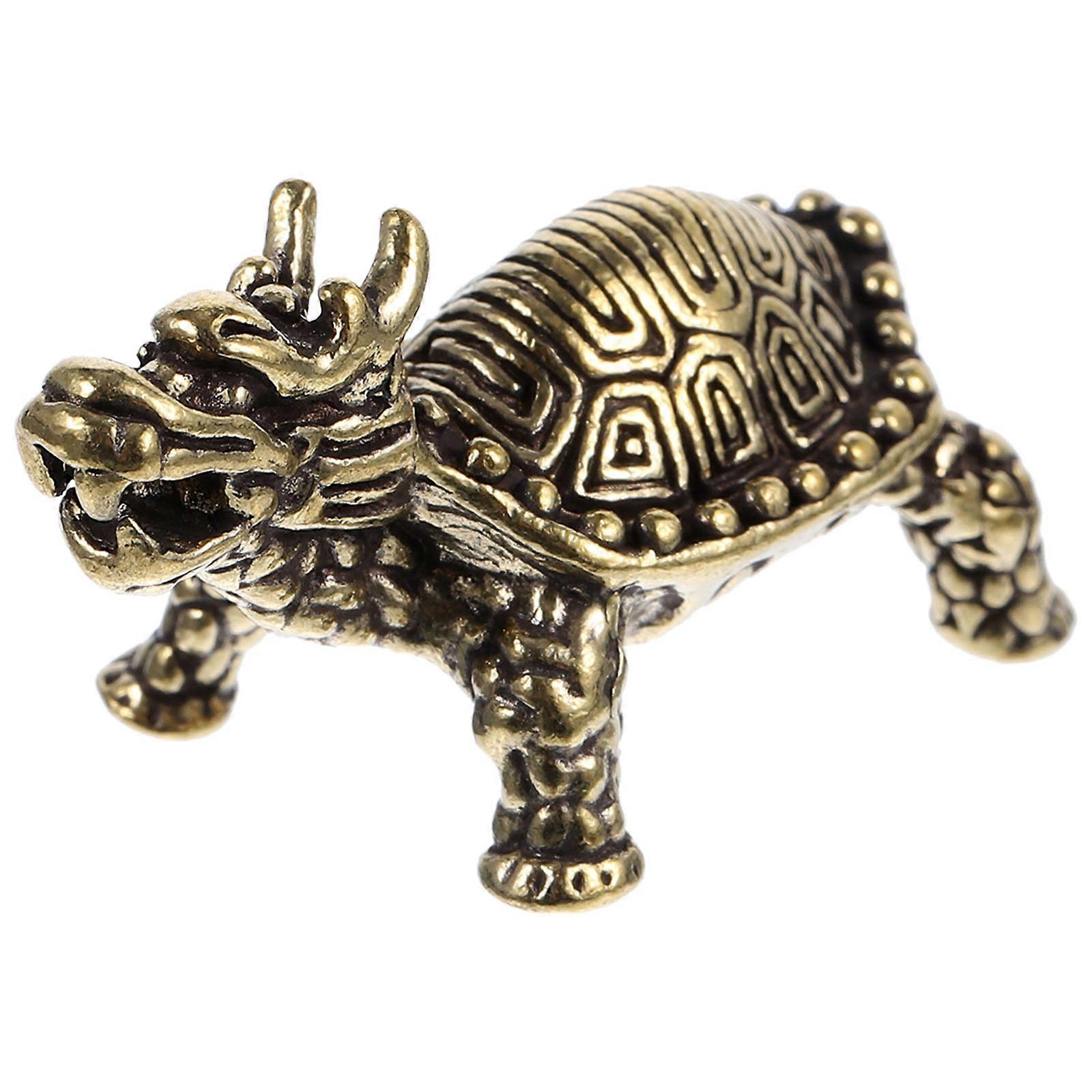 Decorative Turtle Adornment Brass Turtle Craft Turtle Shape Home Owners present 1Set