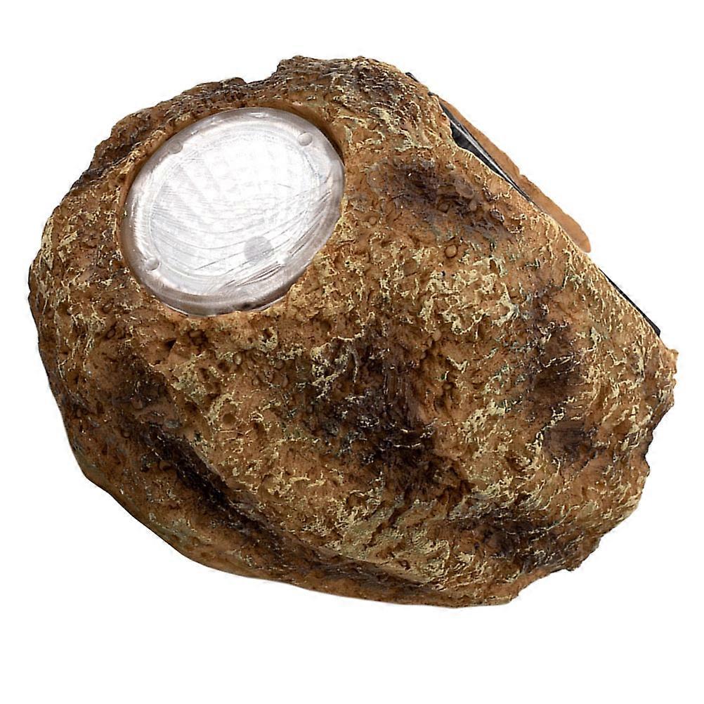 LED Imitation Stone Solar Lamp for Outdoor Garden Lawn Patio Decor – Automatic Light Sensing – 1 Piece