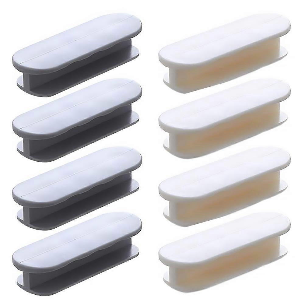 Peel And Stick Pull Adhesive Handles For Cabinet Drawer Refrigerator Abs Material Furniture Handle Upgrade 8Pcs