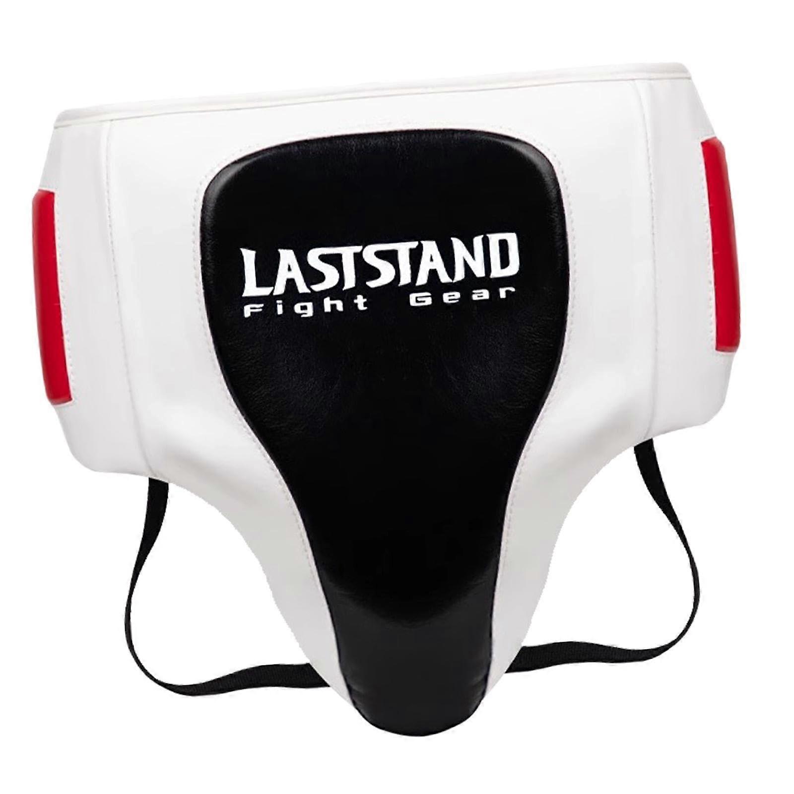 Boxing Groin Guard for Men and Women - MMA Cup Protector, Taekwondo Crotch Guard, Black and White Abdominal Protection