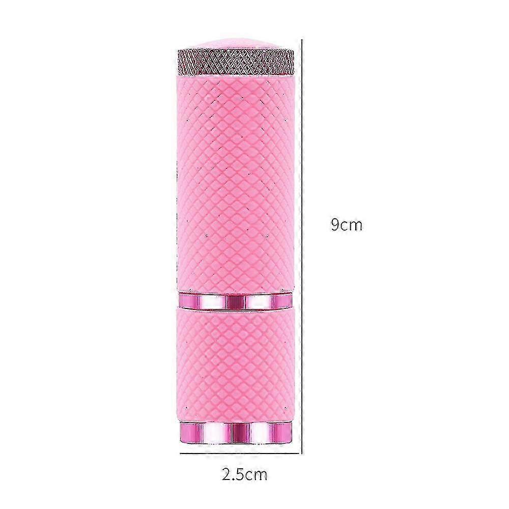 Mini LED UV Nail Lamp Portable Flashlight Style GEL Polish Dryer 10S Quick-Drying Nail Device