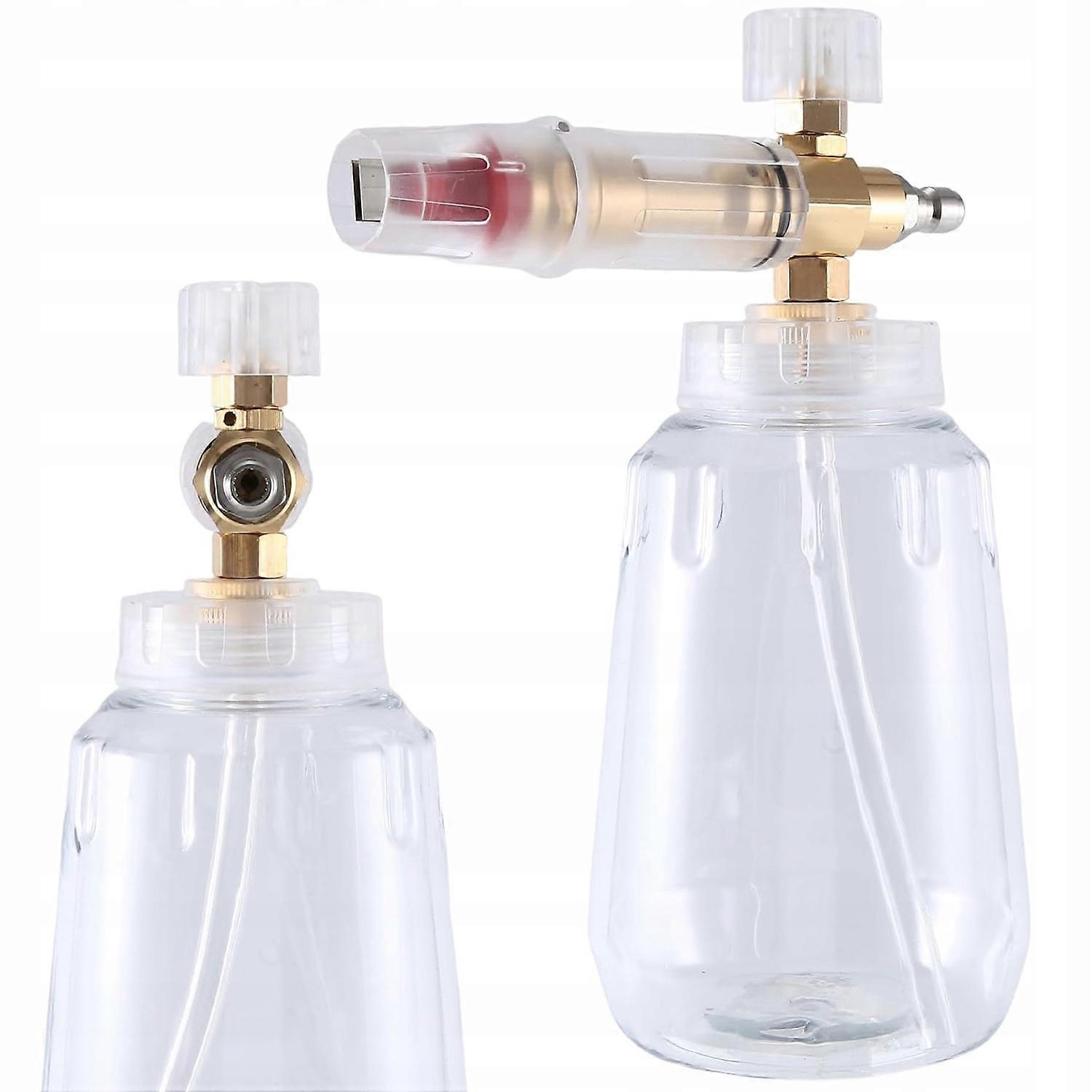 Rosfix Foam Washer 1L with Brass Nozzle 1.2mm | Jet control | Compatible with Kärcher K2-K7