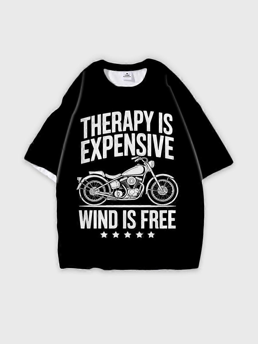 T-shirt round neck Role Pattern loose short sleeve JW2621