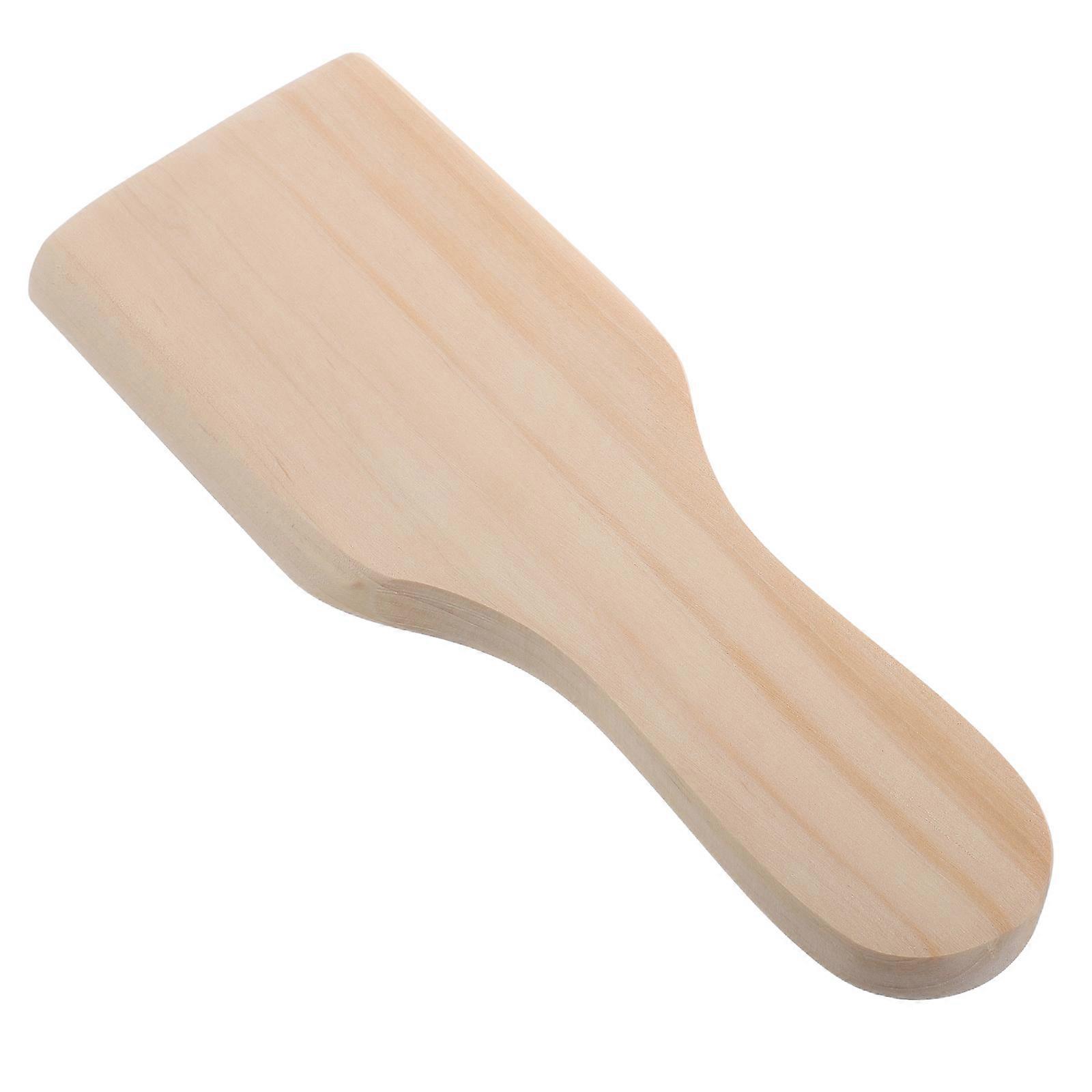 Sculpture Paddle Wooden Paddle Board for Pottery and Clay Sculpting Artists Beginners Multi-Functional Beige 18.00X6.80X1.30CM Shaping 1Pcs