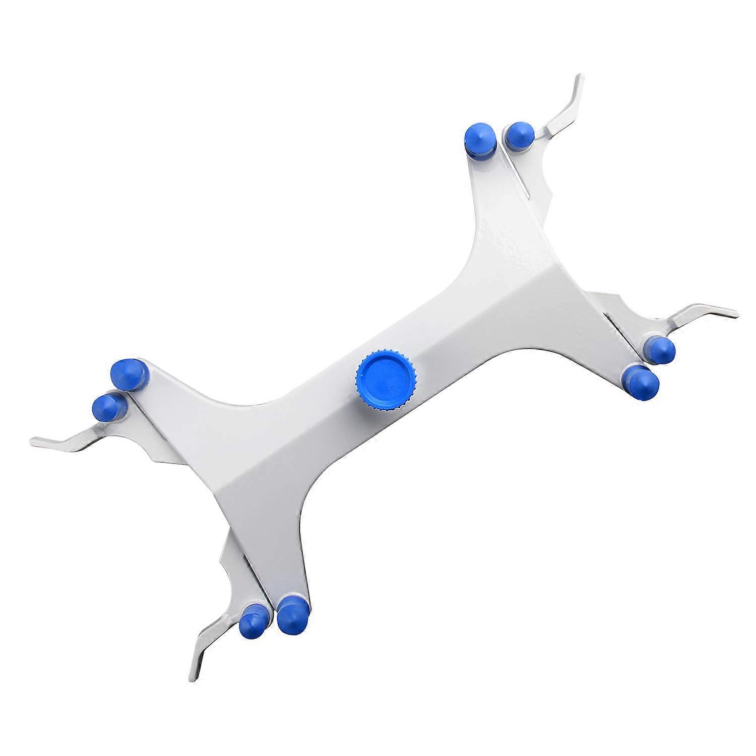 Aluminium Double Burette Clamp, Butterfly Style Spring Loaded