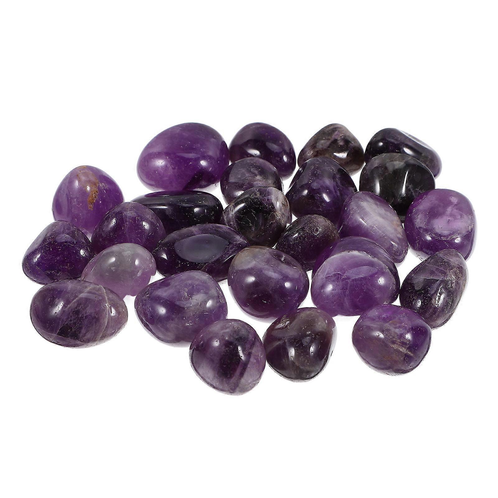 Natural Purple Quartz Stones, also known as **Amethyst**, are a popular and powerful crystal known for their striking purple color and wide range of