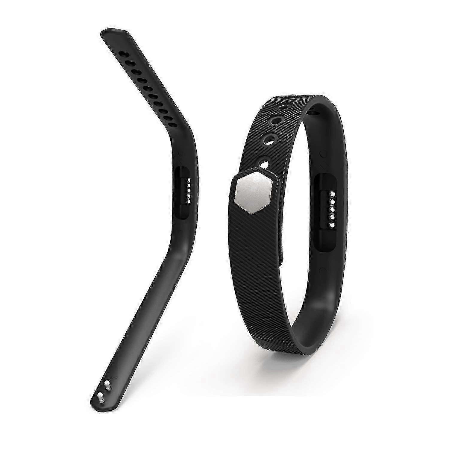 para Fitbit Flex 2 Band, Pulseira de Substituição para Fitbit Flex 2-S-Preto