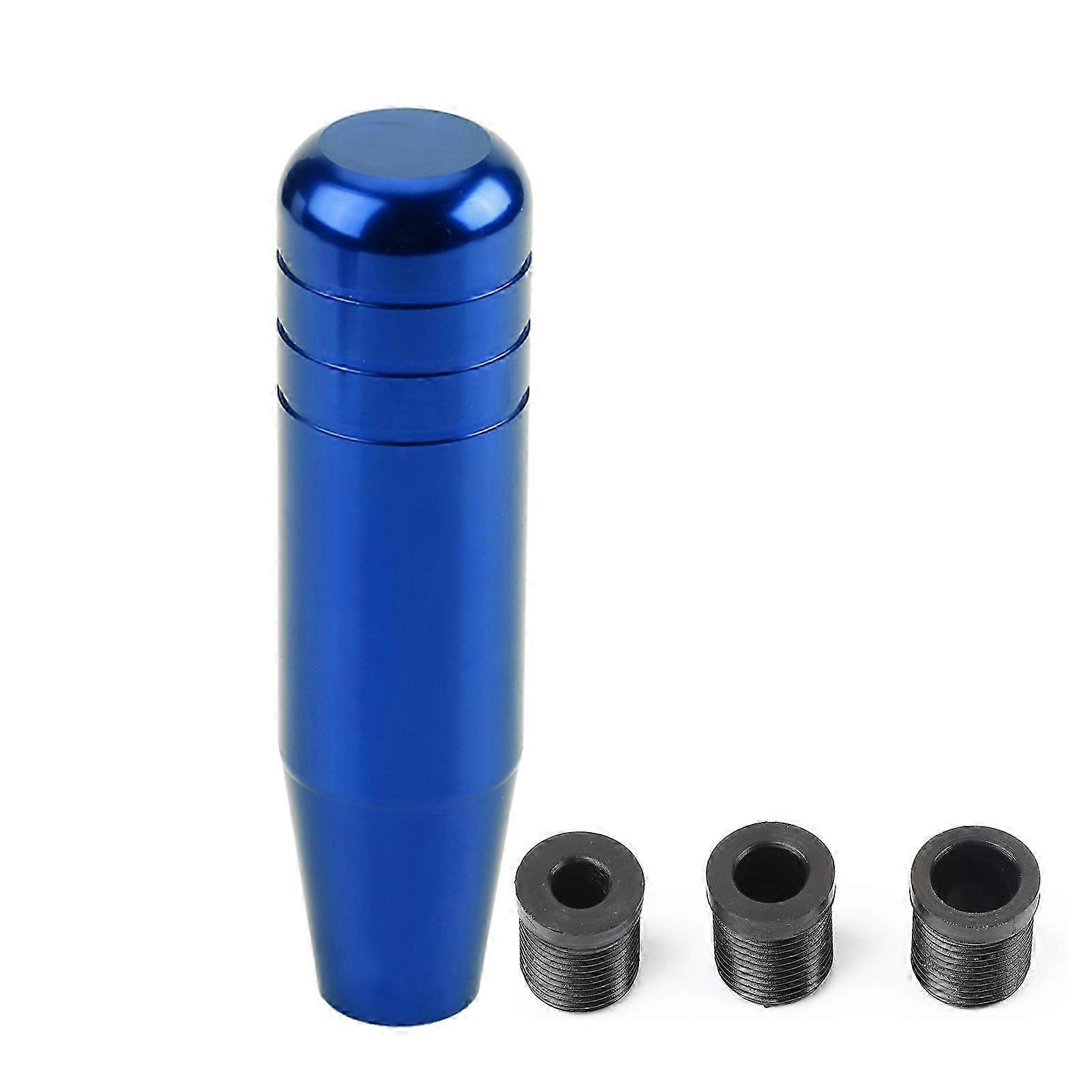 Universal Aluminum Alloy Car Manual Gear Shift Knob Handle Shifter Lever 13cm Blue������ijƷ��
