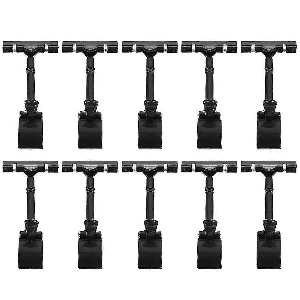 10pcs מחזיק שלט קליפ תג מחיר קליפ מחזיק שלט סחורה קליפ תצוגת שלט קמעונאי