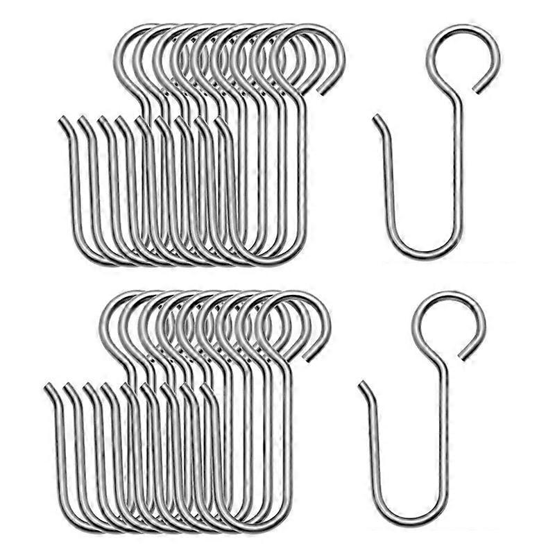 20PCS Metal Hook Set Curtain Easy Replacement Hook Accessories