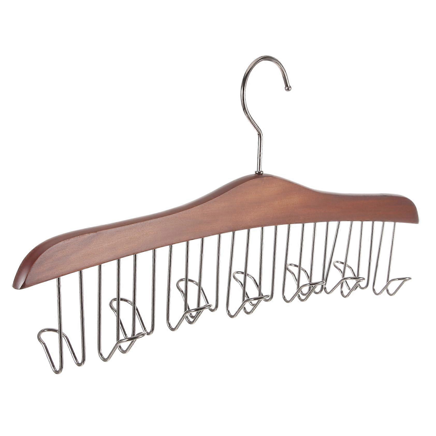 Belt Storage Shelf Bow Tie Holder for Cabinet Display Stand Wall Organiser 42.50X20.00X6.50CM