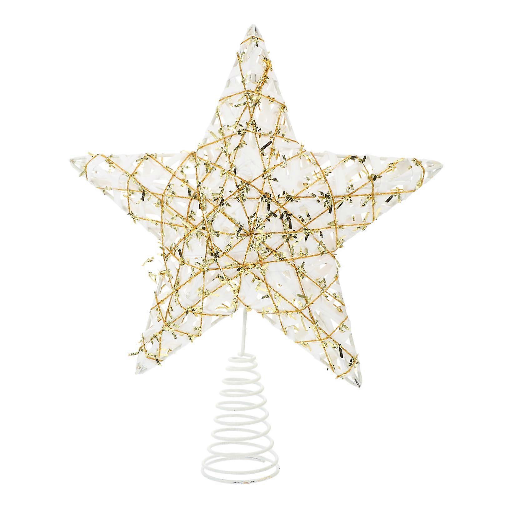 Christmas tree topper star elegant decoration for festive occasions and parties