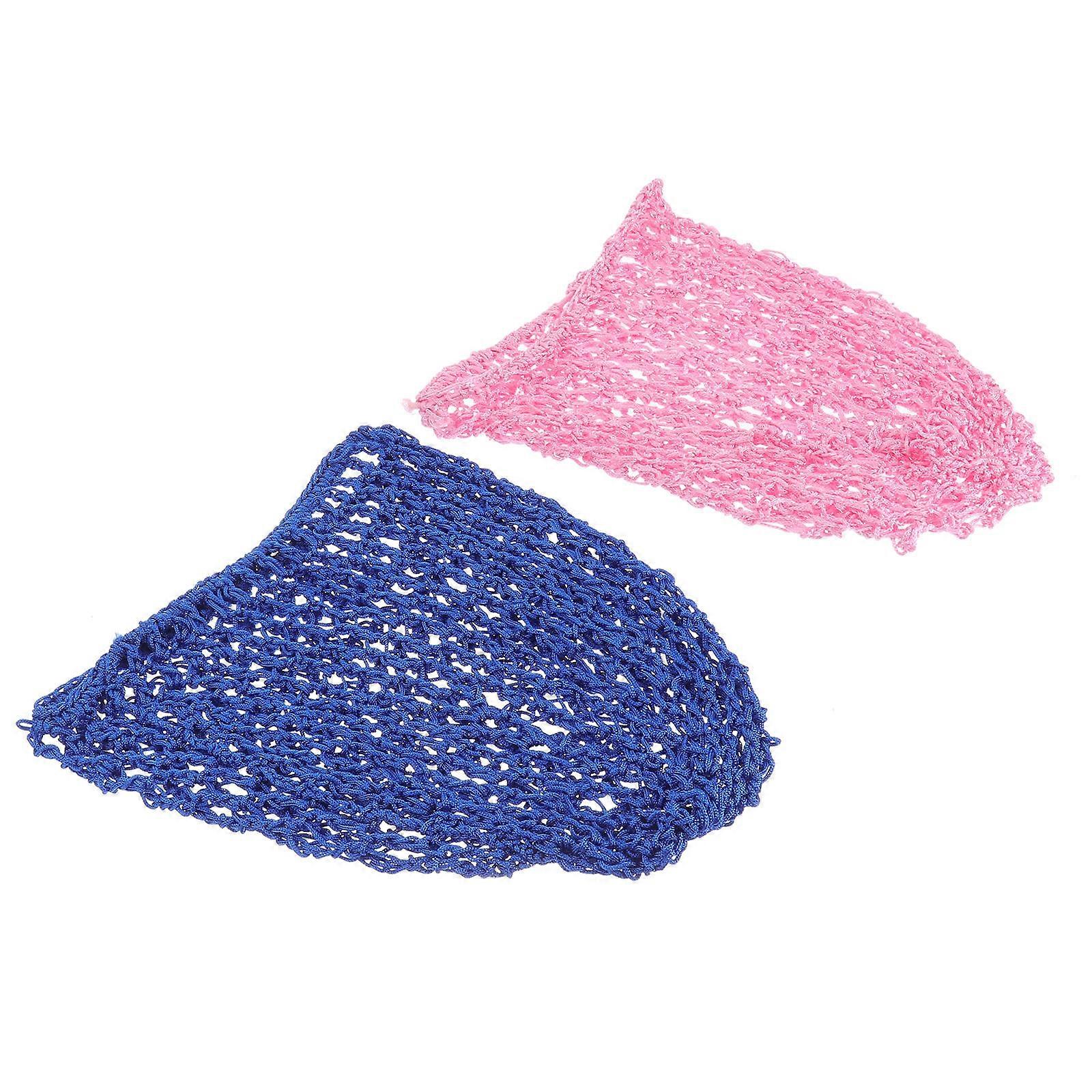 Assorted Color Long Sleeping Hat Made of Polyester for Hair Use Naturally Stretchy Fits Most People
