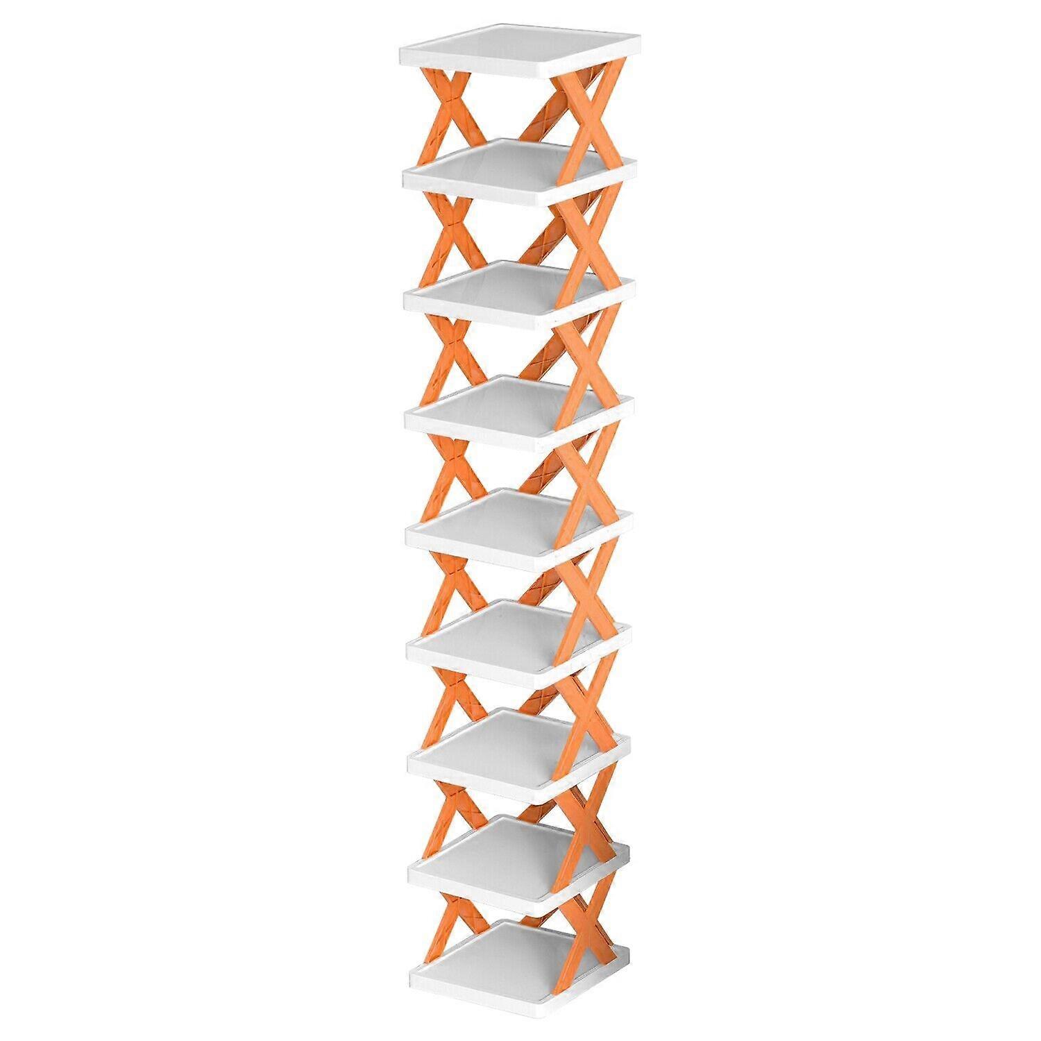 Stackable Shoe Racks Modular Shoe Organizer Home Use 125.50X26.00X24.00CM Storage 1Set