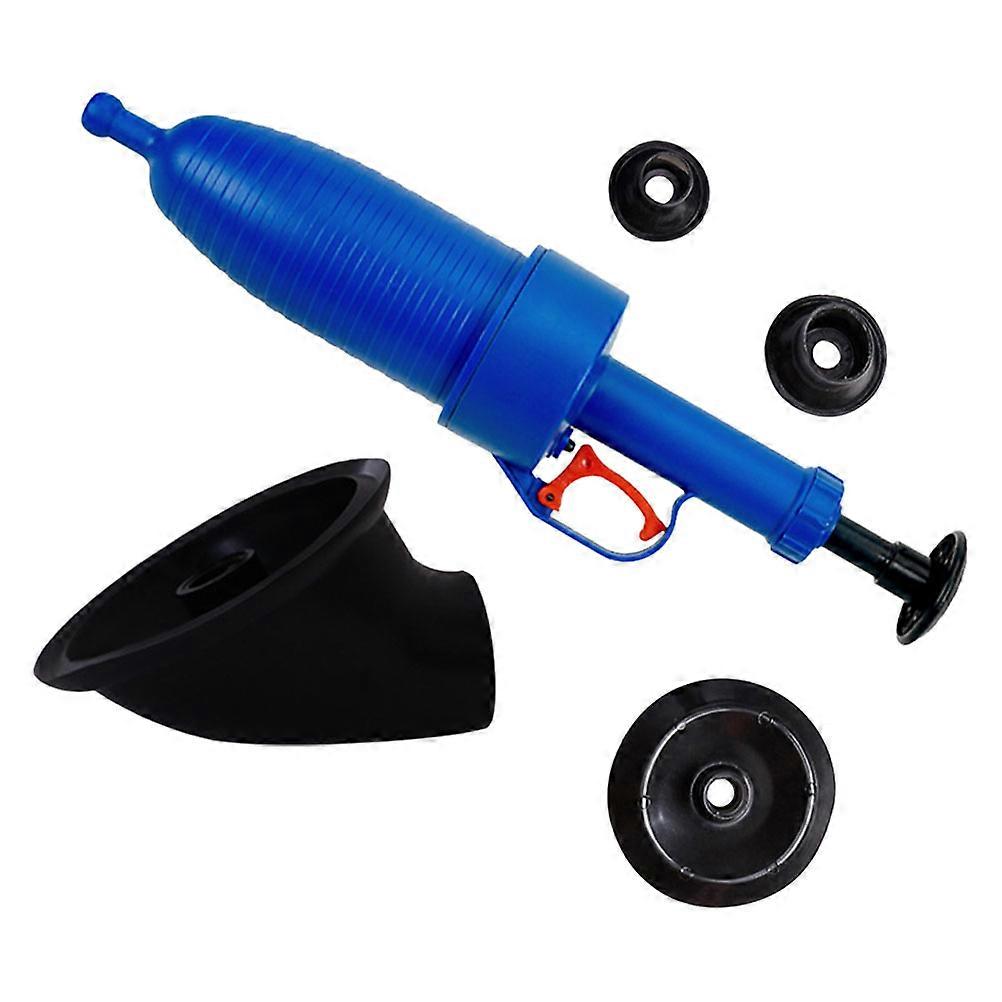 High Pressure Plunger Kit Pipe Maintenance Plumbing Tool 1 Set Blue Color Various Sizes