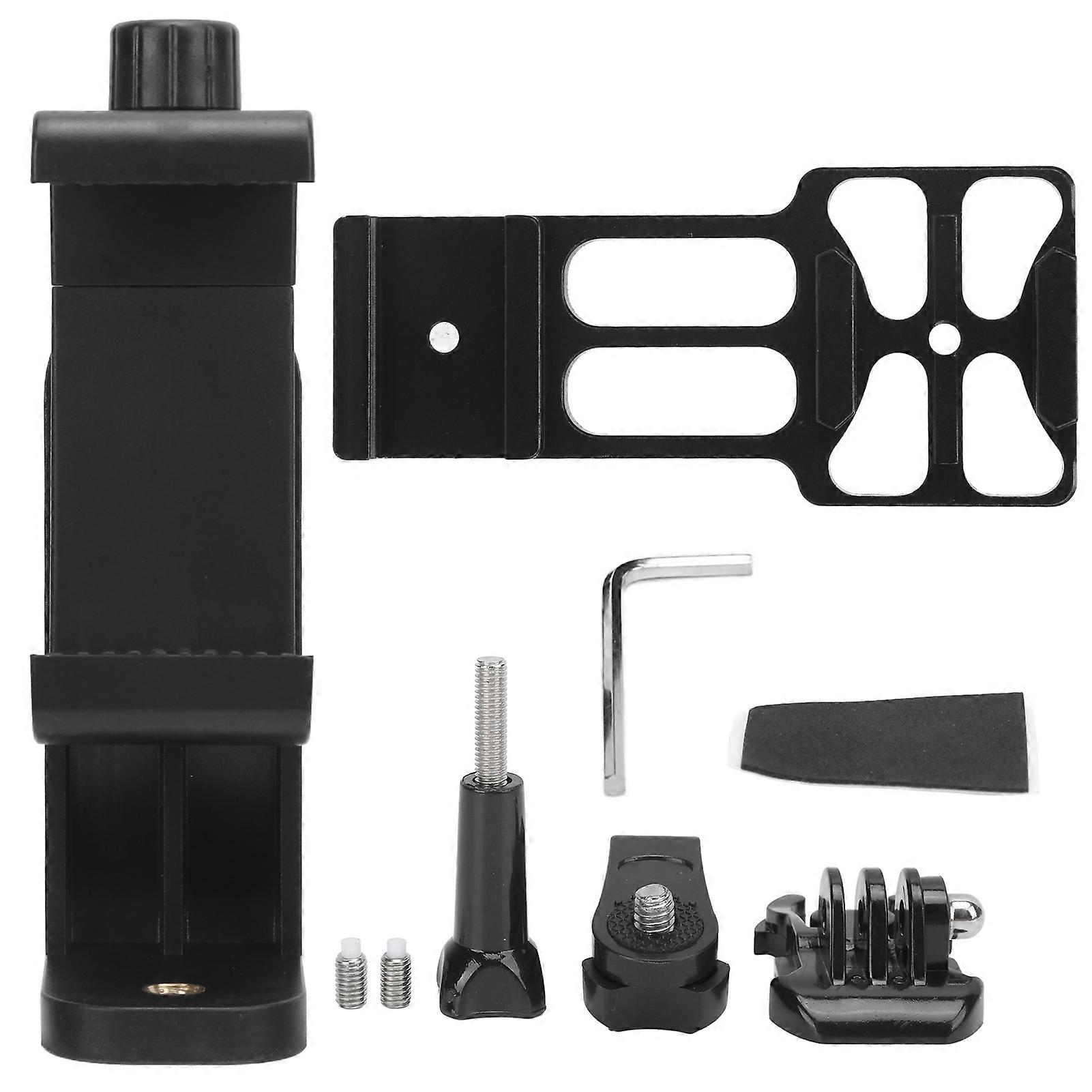 Shotgun Side Rail Action Camera Mount Holder Adapter for Phone for OSMO Action Camera