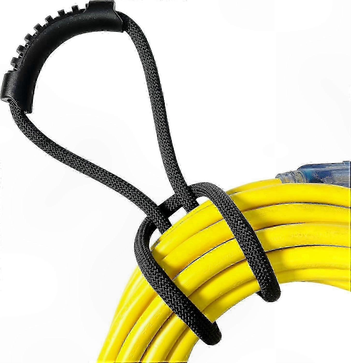 18-Inch Storage Straps (3-Pack) - Black Extension Cord Organizer Solution
