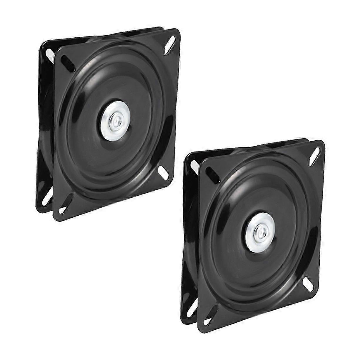 6inch Bar Stool Rotating Plate Replacement, 360 Square Rotating Mechanism for Lounge Chairs or Furniture 2PCS