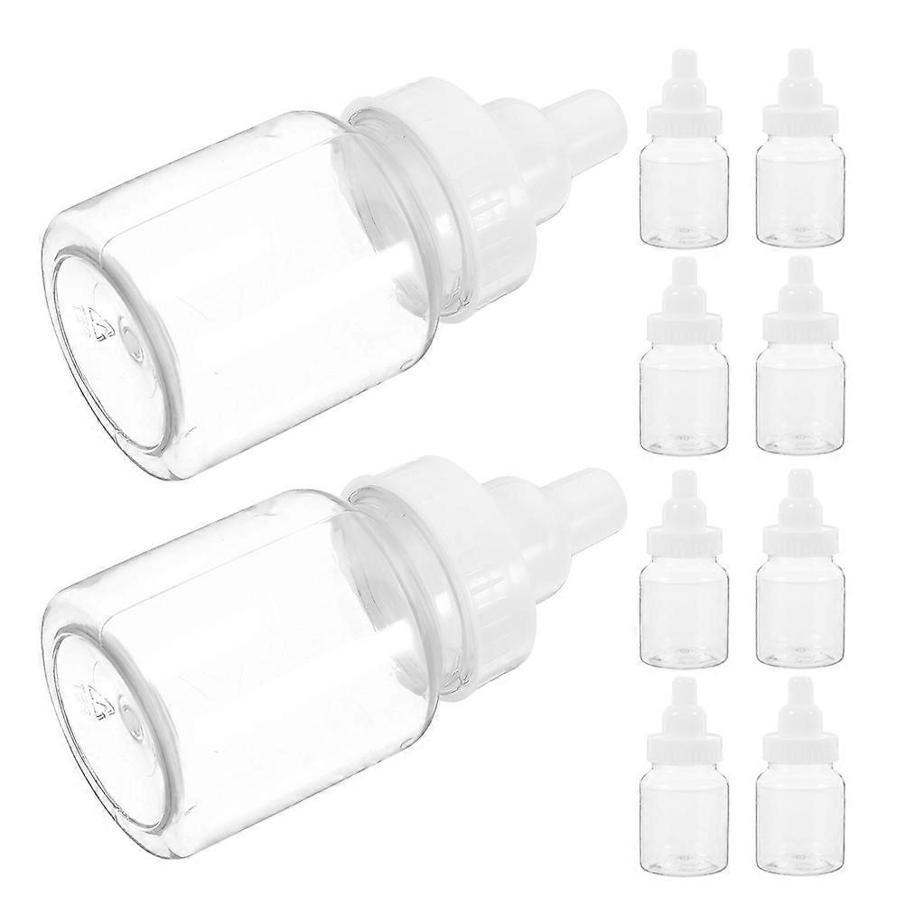 10Pcs Clear Baby Candy Boxes Ideal For Children's Events Birthday Parties Wedding Celebrations Storage Solution