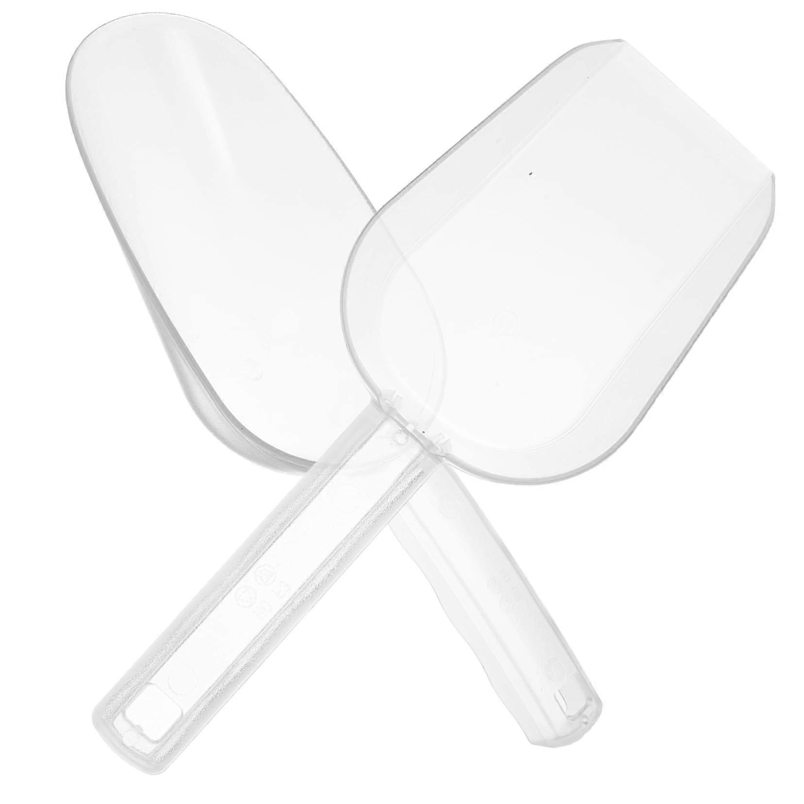 Pack of 2 Ice Scoop, Popcorn Device, Storage Container, Snow Cone Maker