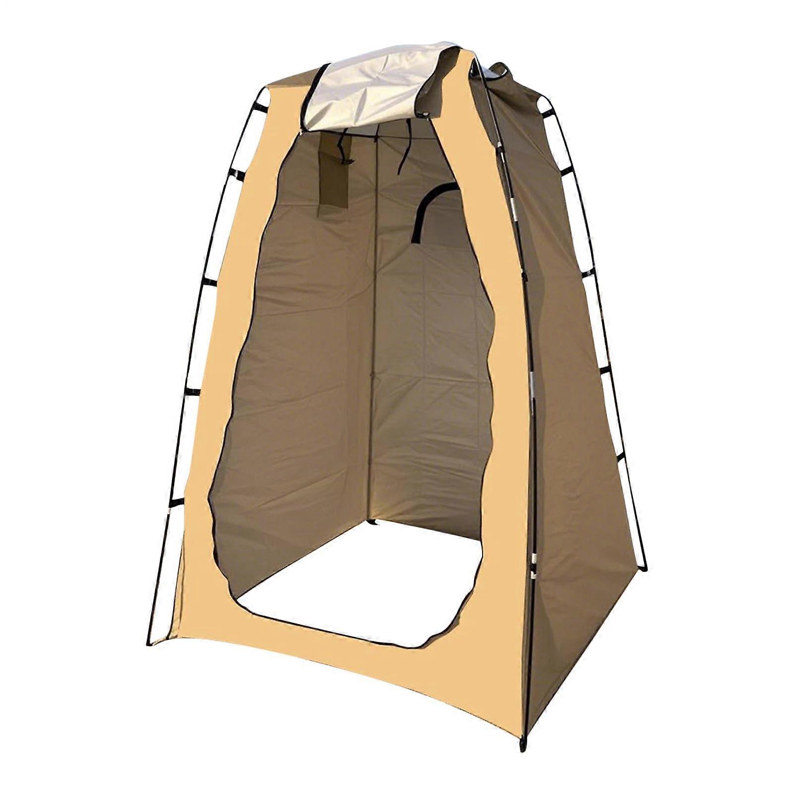 Pop Up Tent  Shower Privacy Tent  Camping Shower Tents  Changing Rooms  4in1 Privacy Tents for Beach RV Khaki
