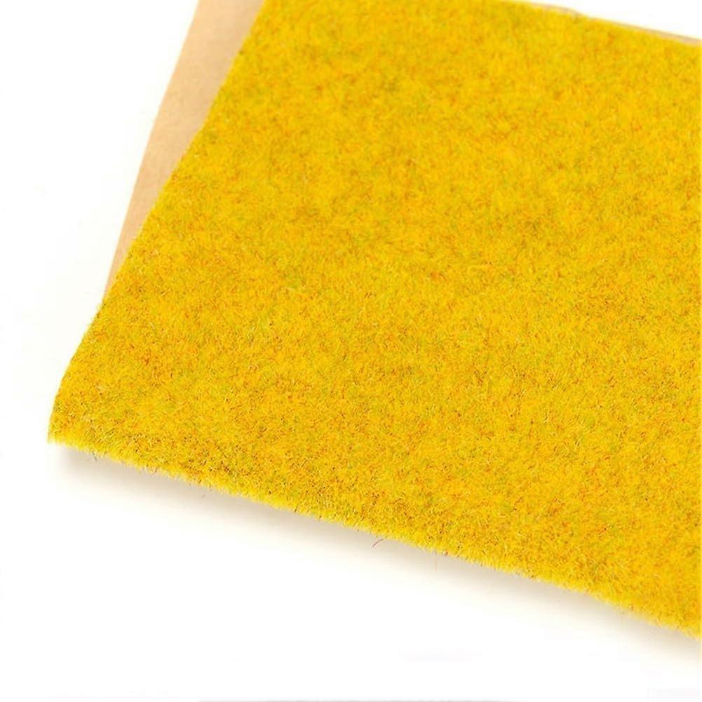 Architectural Model Grass Paper for Building Layouts and DIY Miniature Gardens (Golden Autumn)