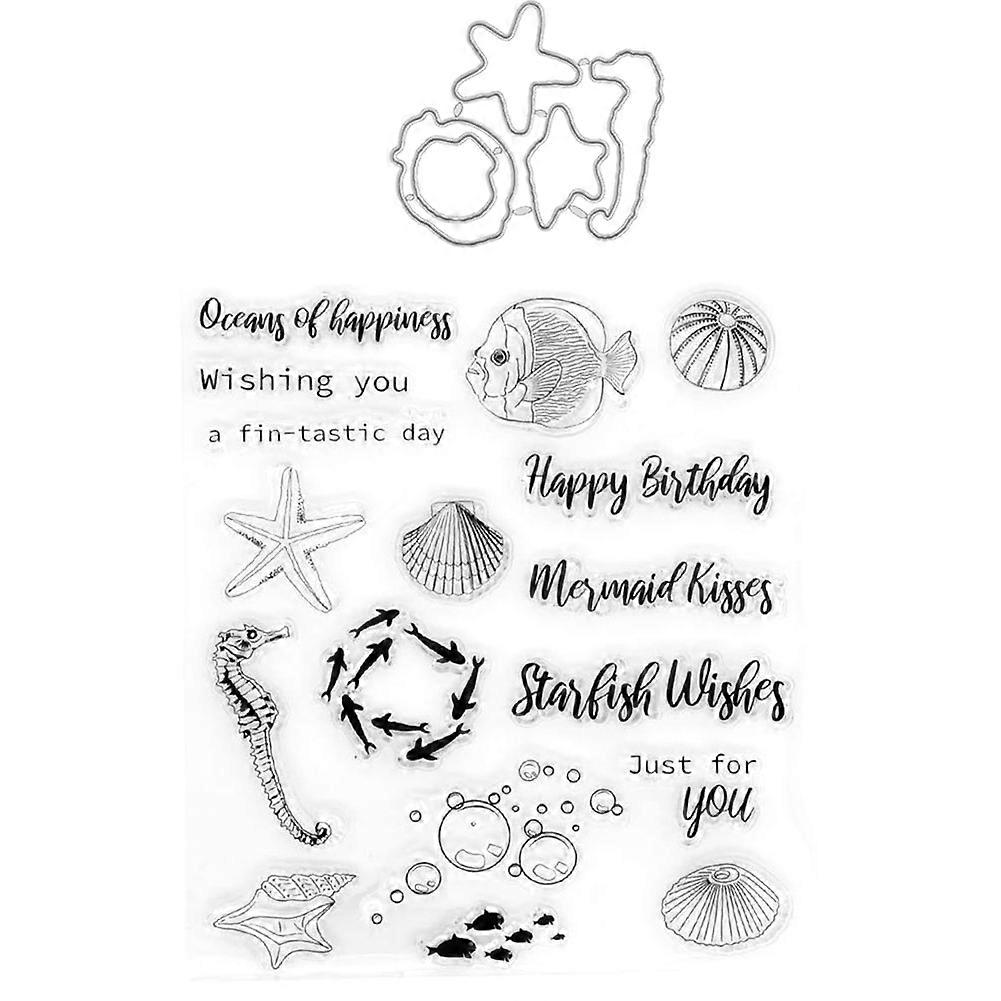 Metal Cutting Punchers Templates Stamp Kits Drink Glass Cutting Dies Molds Stamp Stencils for DIY Photo Album for Scrapbooking