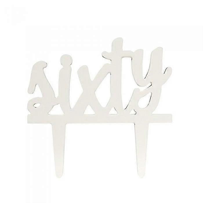 Culpitt Milestone 60e Cake Topper