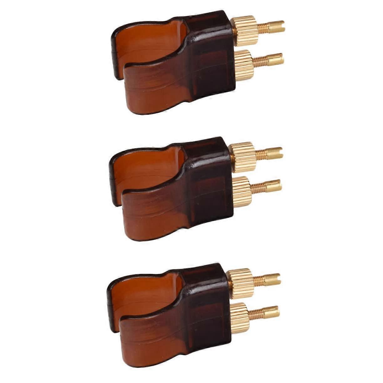 Erhu Fine Tuner Set of 3 Brass Precision Adjusters for Erhu Players Universal Fit Various Colors Available