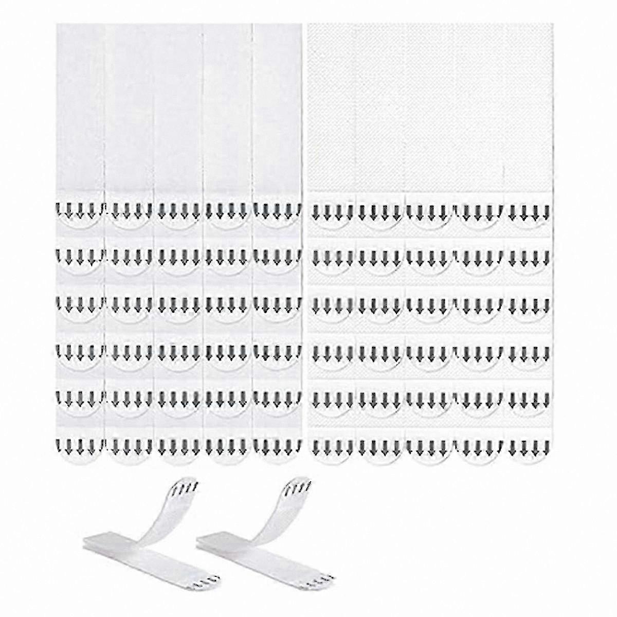 Multipurpose Adhesive Hooks for Wall Decor, Traceless and Nail-Free Hanging Solution with Easy-Pull Tabs