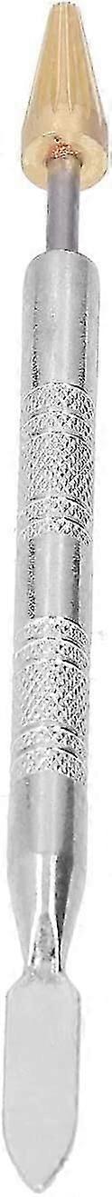 Silver Leather Edge Dye Pen - Professional Tool for Leathercraft & DIY