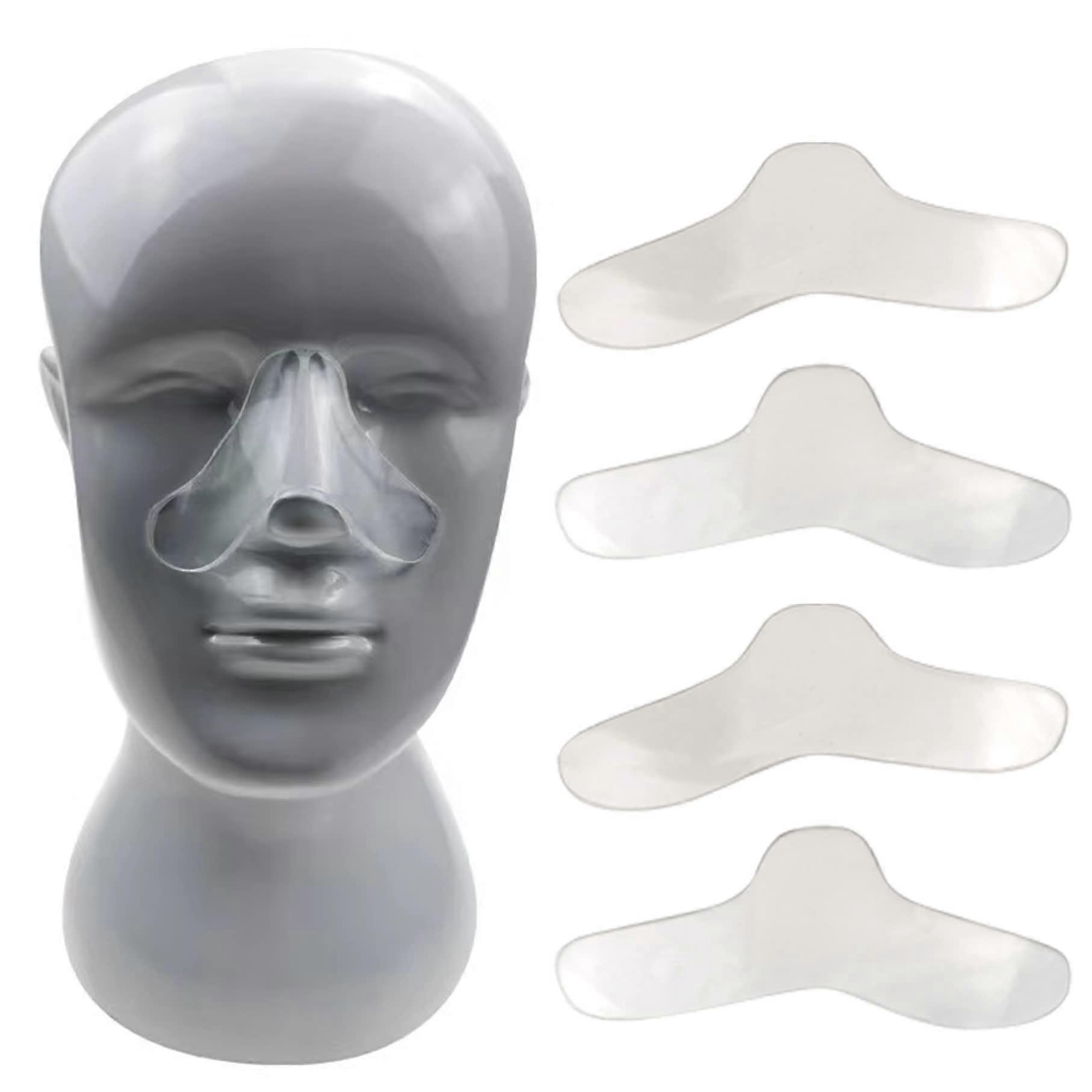 CPAP Devices Pack Of 5 Nose Pads For CPAP Mask Silicone Gel Soft Red Safe