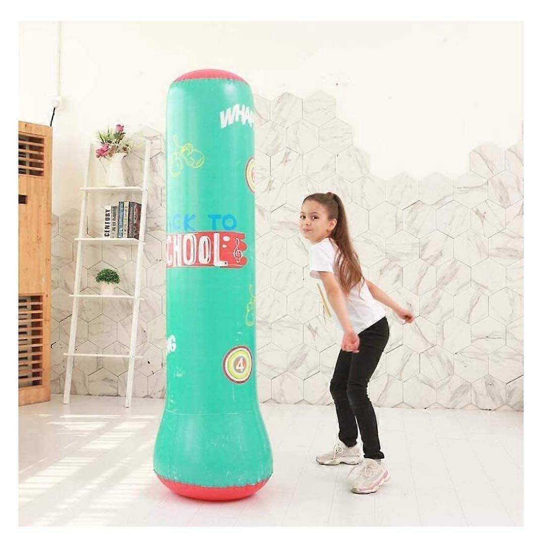 Standing Punch Bag,  Standing Box Bag, Inflatable Punch Bag for Instant Bounce Back for Practice Karate Taekwondo