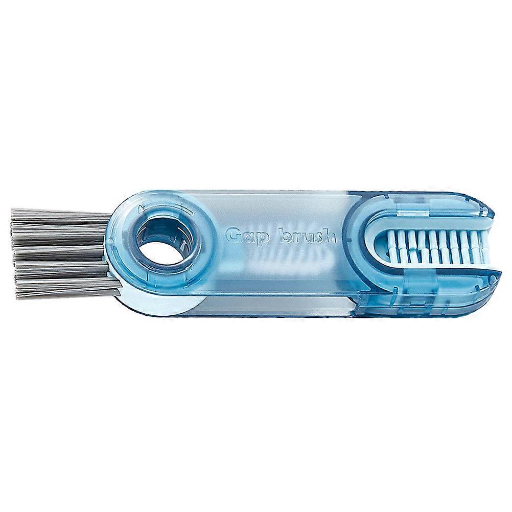 Tiny Bottle Cup Lid Detail Cleaner For Travel Cleaning Cleaning Brush 11.4X3.4X1.6Cm Corner Brushing Function 1Pack
