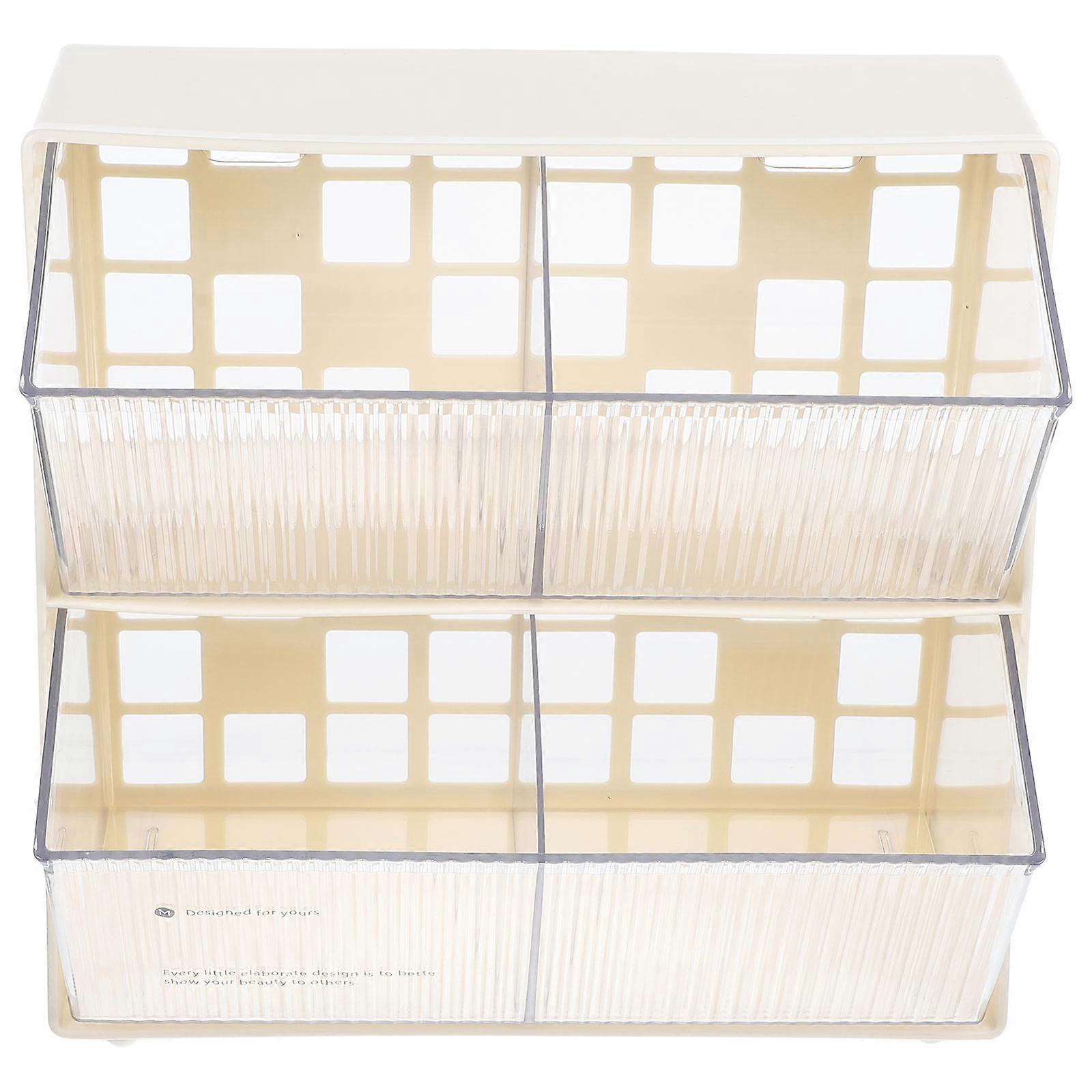 Desktop Tea Bag Organizer Suitable For Kitchen Counter And Tea Room Use Featuring Multi-Use Storage Design 1Pcs