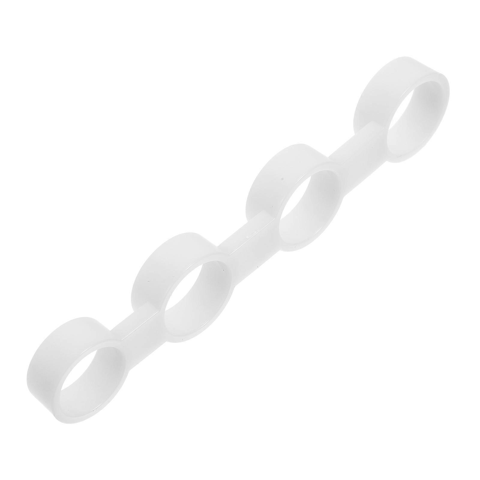 Guitar Finger Trainer Portable Plastic Finger Expansion Tool for Ukulele Piano Practice Lightweight Design for Improved Flexibility for Musicians