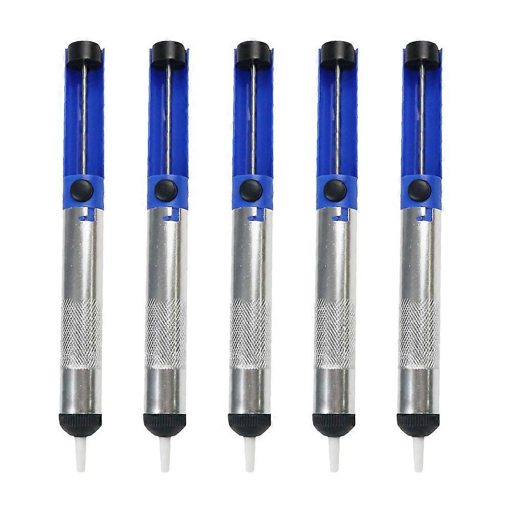 5pcs Powerful Desoldering Pump Soldering Sucker Pen Tool Tin Sucker
